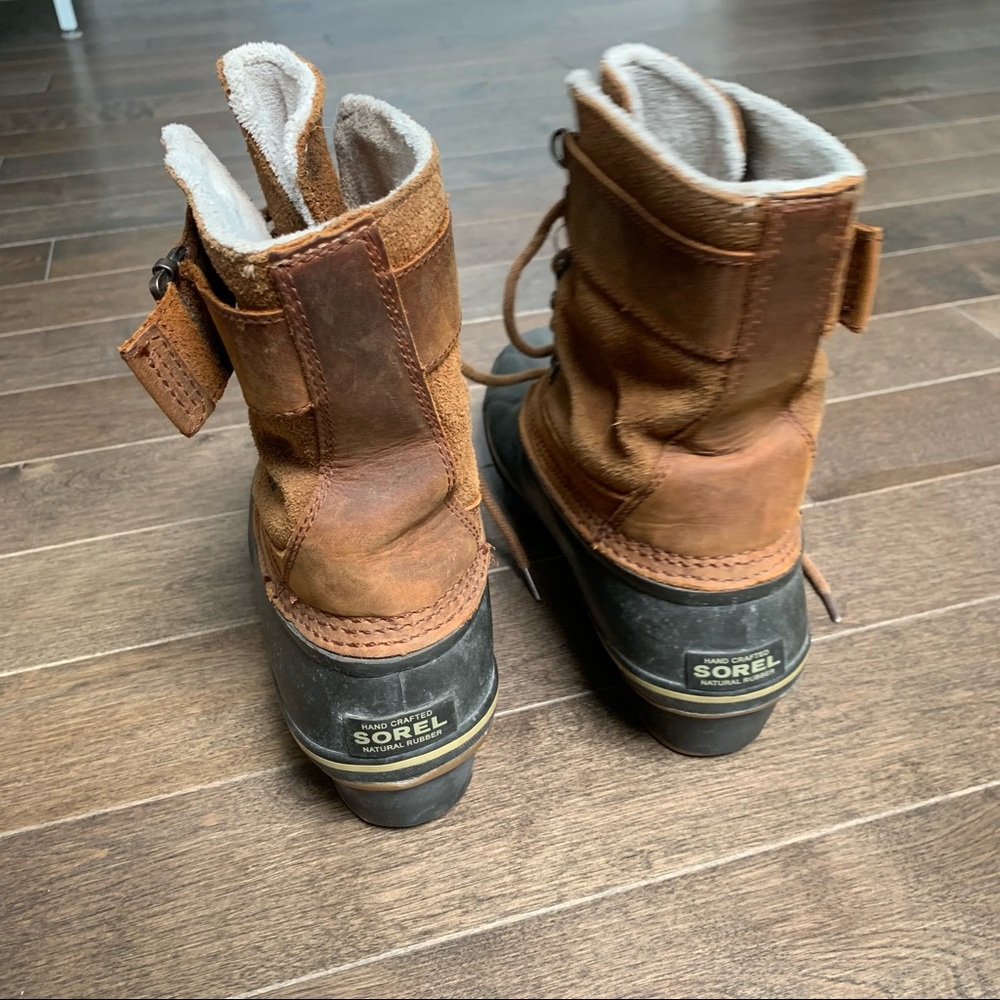 Sorel Womens NL2125-286 Brown Suede “Winter Fancy Lace II” Boots - Picture 11 of 13